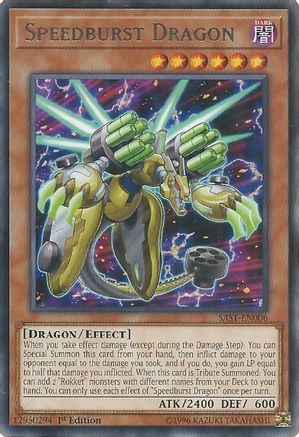 Speedburst Dragon (SAST-EN006) - Savage Strike 1st Edition Savage Strike Yugioh Single  Squirtle Squad Card Shop.