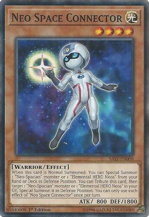 Neo Space Connector (SAST-EN008) - Savage Strike Unlimited Savage Strike Yugioh Single  Squirtle Squad Card Shop.