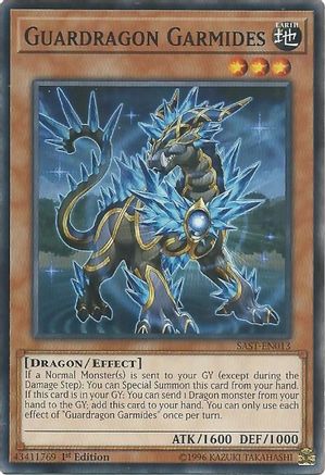 Guardragon Garmides (SAST-EN013) - Savage Strike Unlimited Savage Strike Yugioh Single  Squirtle Squad Card Shop.