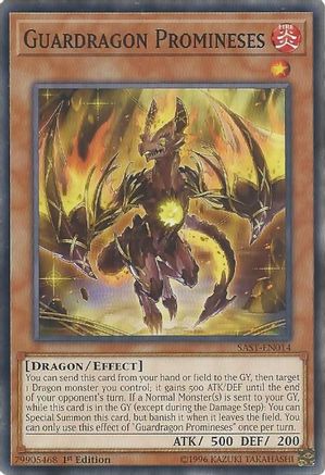 Guardragon Promineses (SAST-EN014) - Savage Strike Unlimited Savage Strike Yugioh Single  Squirtle Squad Card Shop.