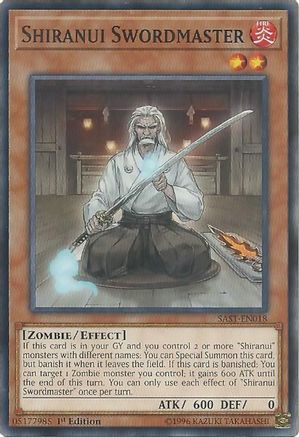 Shiranui Swordmaster (SAST-EN018) - Savage Strike Unlimited Savage Strike Yugioh Single  Squirtle Squad Card Shop.
