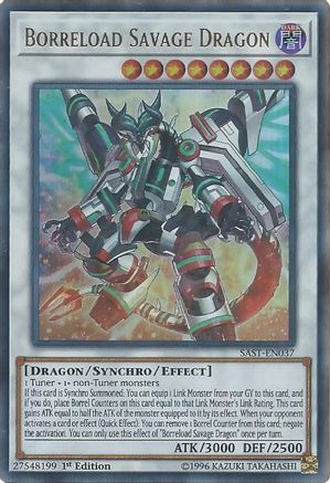 Borreload Savage Dragon (SAST-EN037) - Savage Strike Unlimited Savage Strike Yugioh Single  Squirtle Squad Card Shop.