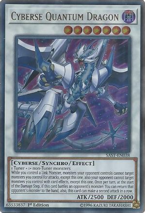 Cyberse Quantum Dragon (SAST-EN038) - Savage Strike Unlimited Savage Strike Yugioh Single  Squirtle Squad Card Shop.