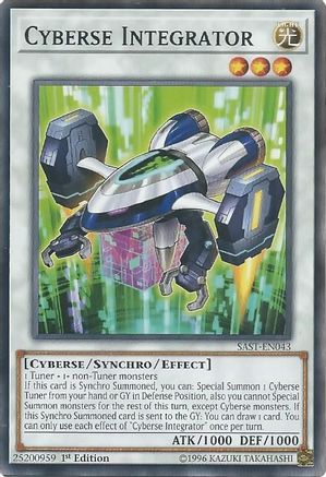 Cyberse Integrator (SAST-EN043) - Savage Strike Unlimited Savage Strike Yugioh Single  Squirtle Squad Card Shop.
