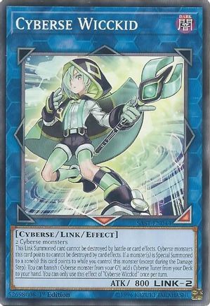 Cyberse Wicckid (SAST-EN044) - Savage Strike 1st Edition Savage Strike Yugioh Single  Squirtle Squad Card Shop.