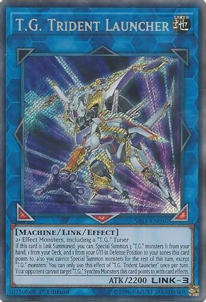T.G. Trident Launcher (SAST-EN050) - Savage Strike Unlimited Savage Strike Yugioh Single  Squirtle Squad Card Shop.