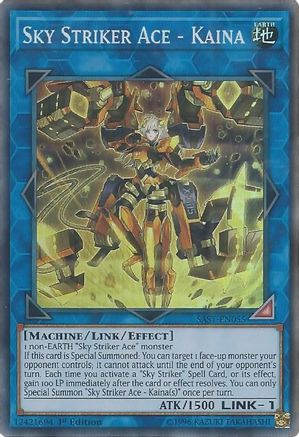 Sky Striker Ace - Kaina (SAST-EN055) - Savage Strike Unlimited Savage Strike Yugioh Single  Squirtle Squad Card Shop.