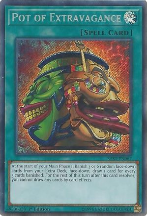 Pot of Extravagance (SAST-EN067) - Savage Strike 1st Edition Savage Strike Yugioh Single  Squirtle Squad Card Shop.