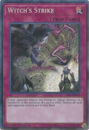 Witch's Strike (SAST-EN079) - Savage Strike 1st Edition Savage Strike Yugioh Single  Squirtle Squad Card Shop.