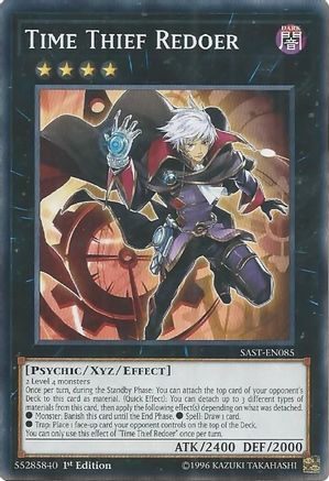 Time Thief Redoer (SAST-EN085) - Savage Strike Unlimited Savage Strike Yugioh Single  Squirtle Squad Card Shop.