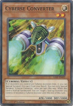 Cyberse Converter (SAST-EN092) - Savage Strike 1st Edition Savage Strike Yugioh Single  Squirtle Squad Card Shop.
