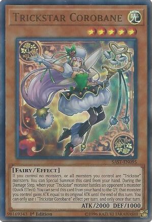Trickstar Corobane (SAST-EN095) - Savage Strike Unlimited Savage Strike Yugioh Single  Squirtle Squad Card Shop.