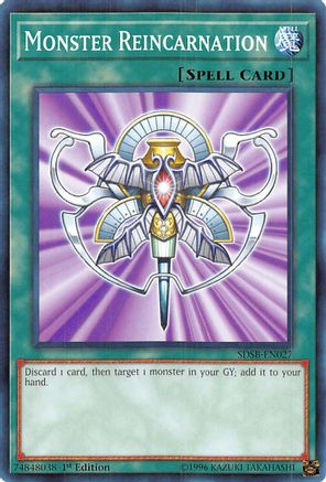 Monster Reincarnation (SDSB-EN027) - Structure Deck: Soulburner 1st Edition Structure Deck: Soulburner Yugioh Single  Squirtle Squad Card Shop.