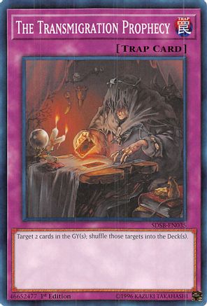 The Transmigration Prophecy (SDSB-EN035) - Structure Deck: Soulburner 1st Edition Structure Deck: Soulburner Yugioh Single  Squirtle Squad Card Shop.