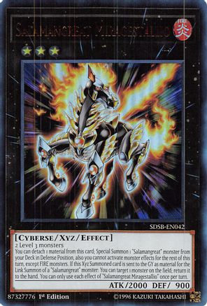 Salamangreat Miragestallio (SDSB-EN042) - Structure Deck: Soulburner 1st Edition Structure Deck: Soulburner Yugioh Single  Squirtle Squad Card Shop.