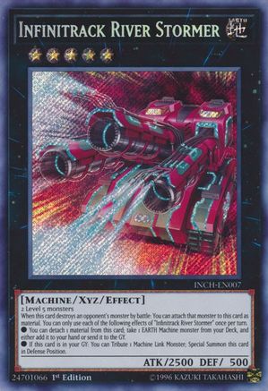 Infinitrack River Stormer (INCH-EN007) - The Infinity Chasers 1st Edition The Infinity Chasers Yugioh Single  Squirtle Squad Card Shop.
