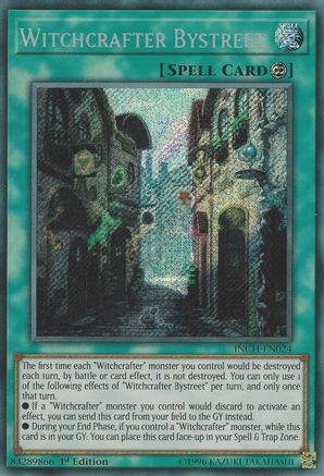 Witchcrafter Bystreet (INCH-EN024) - The Infinity Chasers 1st Edition The Infinity Chasers Yugioh Single  Squirtle Squad Card Shop.