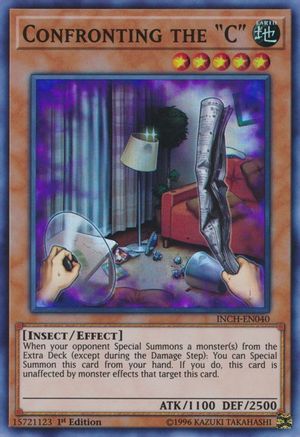 Confronting the "C" (INCH-EN040) - The Infinity Chasers 1st Edition The Infinity Chasers Yugioh Single  Squirtle Squad Card Shop.