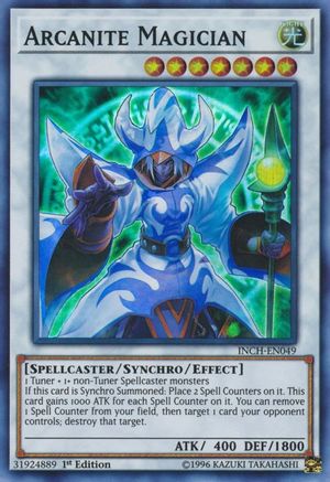 Arcanite Magician (INCH-EN049) - The Infinity Chasers 1st Edition The Infinity Chasers Yugioh Single  Squirtle Squad Card Shop.