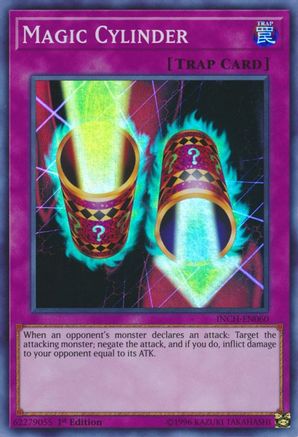 Magic Cylinder (INCH-EN060) - The Infinity Chasers 1st Edition The Infinity Chasers Yugioh Single  Squirtle Squad Card Shop.