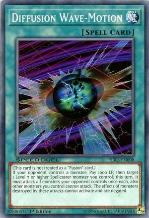 Diffusion Wave-Motion (SBLS-EN008) - Speed Duel: Arena of Lost Souls 1st Edition Speed Duel: Arena of Lost Souls Yugioh Single  Squirtle Squad Card Shop.