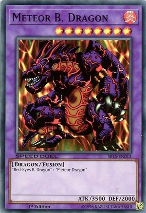 Meteor B. Dragon (SBLS-EN013) - Speed Duel: Arena of Lost Souls 1st Edition Speed Duel: Arena of Lost Souls Yugioh Single  Squirtle Squad Card Shop.