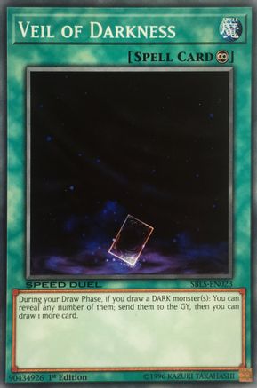 Veil of Darkness (SBLS-EN023) - Speed Duel: Arena of Lost Souls 1st Edition Speed Duel: Arena of Lost Souls Yugioh Single  Squirtle Squad Card Shop.
