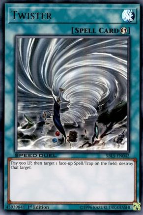 Twister (SBLS-EN042) - Speed Duel: Arena of Lost Souls 1st Edition Speed Duel: Arena of Lost Souls Yugioh Single  Squirtle Squad Card Shop.