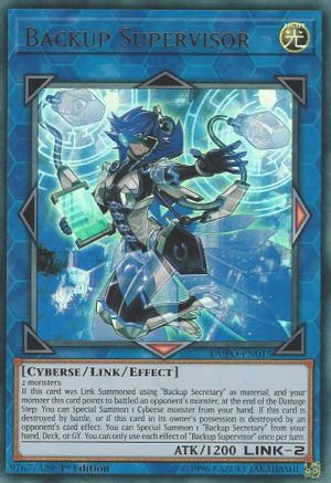 Backup Supervisor (DUPO-EN015) - Duel Power 1st Edition Duel Power Yugioh Single  Squirtle Squad Card Shop.