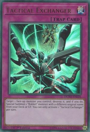 Tactical Exchanger (DUPO-EN026) - Duel Power 1st Edition Duel Power Yugioh Single  Squirtle Squad Card Shop.