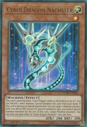 Cyber Dragon Nachster (DUPO-EN036) - Duel Power 1st Edition Duel Power Yugioh Single  Squirtle Squad Card Shop.