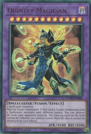 Quintet Magician (DUPO-EN040) - Duel Power Unlimited Duel Power Yugioh Single  Squirtle Squad Card Shop.