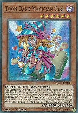 Toon Dark Magician Girl (DUPO-EN041) - Duel Power 1st Edition Duel Power Yugioh Single  Squirtle Squad Card Shop.