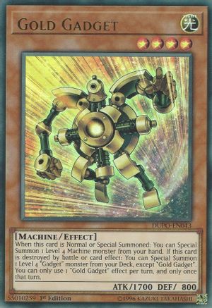 Gold Gadget (DUPO-EN043) - Duel Power Unlimited Duel Power Yugioh Single  Squirtle Squad Card Shop.