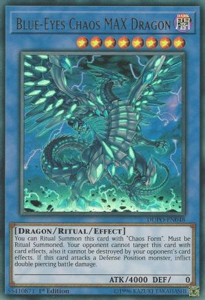 Blue-Eyes Chaos MAX Dragon (DUPO-EN048) - Duel Power Unlimited Duel Power Yugioh Single  Squirtle Squad Card Shop.