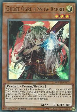 Ghost Ogre & Snow Rabbit (DUPO-EN075) - Duel Power Unlimited Duel Power Yugioh Single  Squirtle Squad Card Shop.
