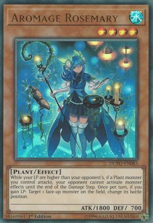 Aromage Rosemary (DUPO-EN083) - Duel Power Unlimited Duel Power Yugioh Single  Squirtle Squad Card Shop.