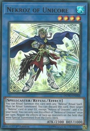 Nekroz of Unicore (DUPO-EN088) - Duel Power 1st Edition Duel Power Yugioh Single  Squirtle Squad Card Shop.