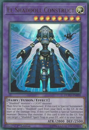 El Shaddoll Construct (DUPO-EN090) - Duel Power 1st Edition Duel Power Yugioh Single  Squirtle Squad Card Shop.