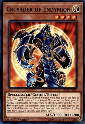 Crusader of Endymion (SR08-EN006) - Structure Deck: Order of the Spellcasters 1st Edition Structure Deck: Order of the Spellcasters Yugioh Single  Squirtle Squad Card Shop.