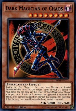 Dark Magician of Chaos (SR08-EN015) - Structure Deck: Order of the Spellcasters 1st Edition Structure Deck: Order of the Spellcasters Yugioh Single  Squirtle Squad Card Shop.