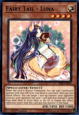 Fairy Tail - Luna (SR08-EN016) - Structure Deck: Order of the Spellcasters 1st Edition Structure Deck: Order of the Spellcasters Yugioh Single  Squirtle Squad Card Shop.