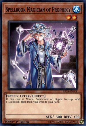 Spellbook Magician of Prophecy (SR08-EN018) - Structure Deck: Order of the Spellcasters 1st Edition Structure Deck: Order of the Spellcasters Yugioh Single  Squirtle Squad Card Shop.
