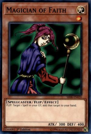 Magician of Faith (SR08-EN020) - Structure Deck: Order of the Spellcasters 1st Edition Structure Deck: Order of the Spellcasters Yugioh Single  Squirtle Squad Card Shop.