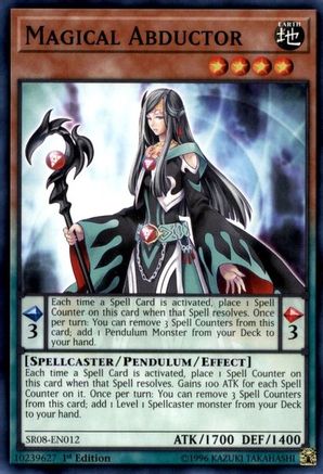 Magical Abductor (SR08-EN012) - Structure Deck: Order of the Spellcasters 1st Edition Structure Deck: Order of the Spellcasters Yugioh Single  Squirtle Squad Card Shop.