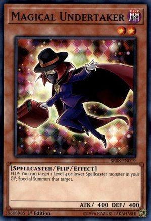 Magical Undertaker (SR08-EN019) - Structure Deck: Order of the Spellcasters 1st Edition Structure Deck: Order of the Spellcasters Yugioh Single  Squirtle Squad Card Shop.
