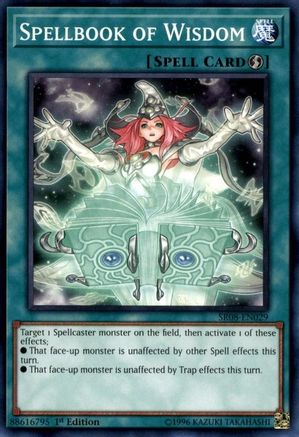 Spellbook of Wisdom (SR08-EN029) - Structure Deck: Order of the Spellcasters 1st Edition Structure Deck: Order of the Spellcasters Yugioh Single  Squirtle Squad Card Shop.