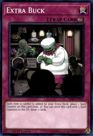 Extra Buck (SR08-EN037) - Structure Deck: Order of the Spellcasters 1st Edition Structure Deck: Order of the Spellcasters Yugioh Single  Squirtle Squad Card Shop.
