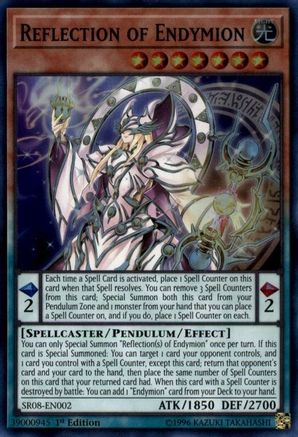 Reflection of Endymion (SR08-EN002) - Structure Deck: Order of the Spellcasters 1st Edition Structure Deck: Order of the Spellcasters Yugioh Single  Squirtle Squad Card Shop.