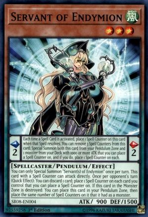 Servant of Endymion (SR08-EN004) - Structure Deck: Order of the Spellcasters 1st Edition Structure Deck: Order of the Spellcasters Yugioh Single  Squirtle Squad Card Shop.